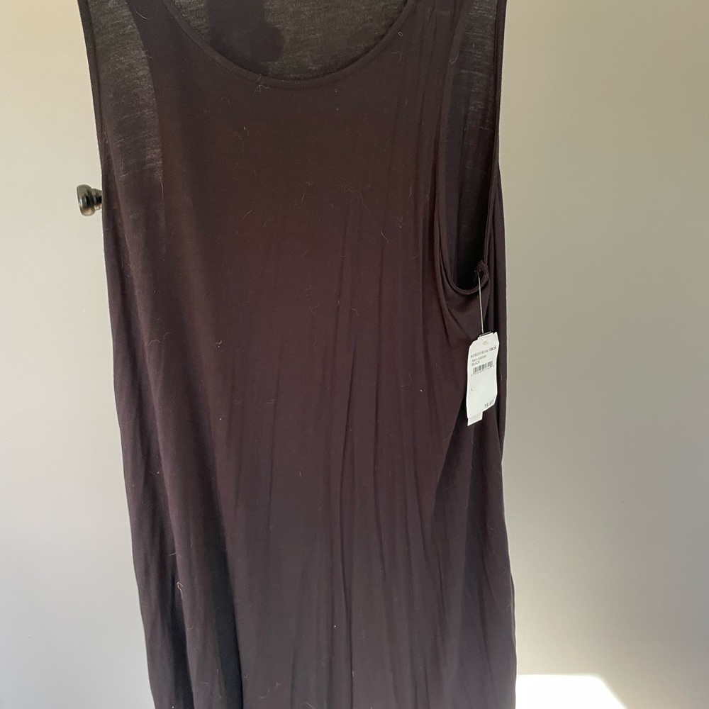 Black Dress - midi length about right at knees